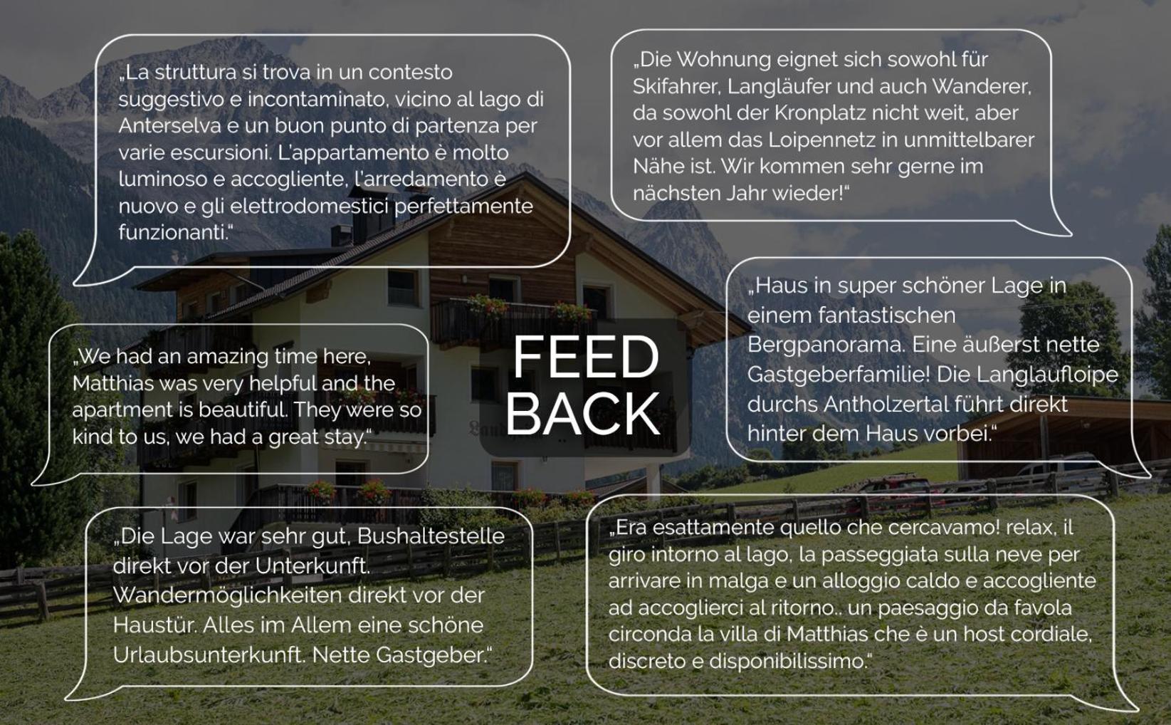 Apartments Nature Apis Landheim Anterselva di Mezzo Luaran gambar